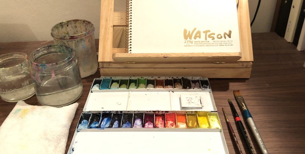 水彩画 最初の一歩